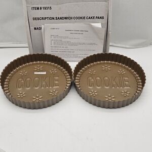 Sandwich Cookie Cake Two Pans #19315 New Open Box